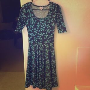 LuLaRoe Nicole dress XS 💙